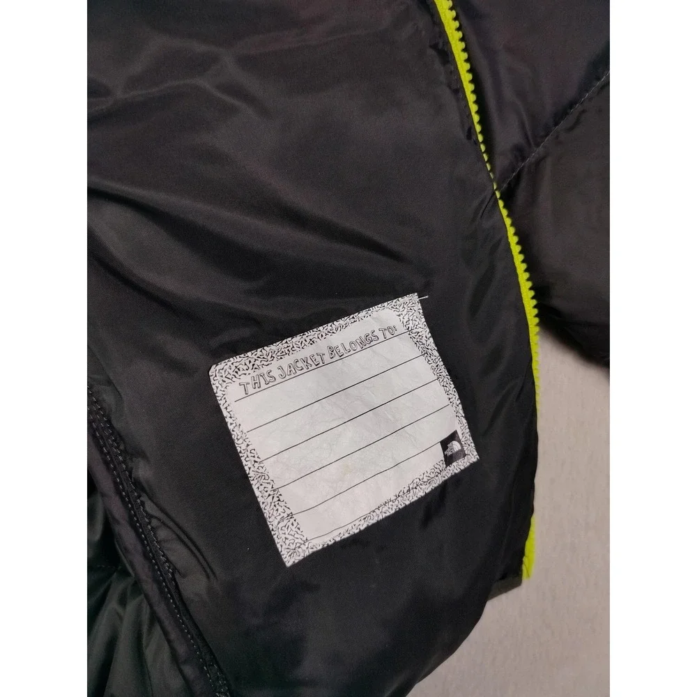 The North Face Jacket Boys 10/12 Black 550 Goose‎ Down Puffer Insulated Winter